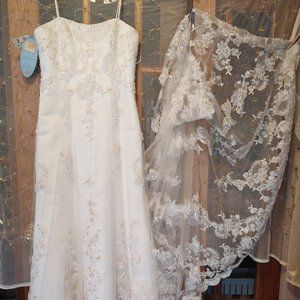 Alfred Angelo sz 8 Wedding Dress NWT